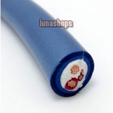 For 1m  MPS C-240 OFC in Bulk Series DIY Hifi Cable Gold Plated For Hifi Speaker AMP