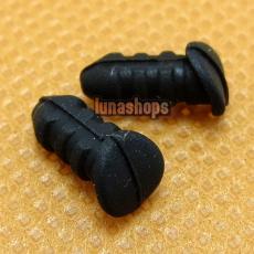 2pcs Silica Gel Dustproof dustfree dust prevention Plug Adapter For 3.5mm D Female port