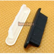 2pcs Silica Gel Dustproof dustfree dust prevention Plug Adapter For Iphone Ipad Ipod Female port