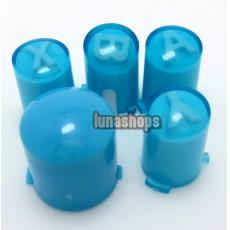 5 parts /set Repair part For Xbox 360 Controller  ABXY + LOGO Key