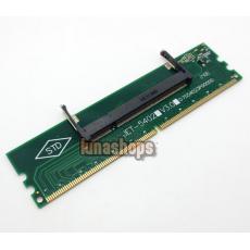 DDR2 laptop Notebook DDR2 200pin Sodimm To 240pin lodimm Adapter Check Tester