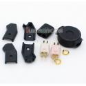 Korea Mould Series- Earphone Pins For Westone W4r UM2 UM3X W4r ES3x ES5 With Cover Black