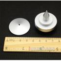 1set 3507 Foot Nail Adapter Stand Spike Protection + Pad for Turntable CD Amplifier Speaker