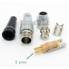 1pc Male 5 Pins Adapter For Custom DIY