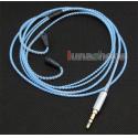 Blue Color Silver Plated Cable For Sennheiser IE80 earphone headset