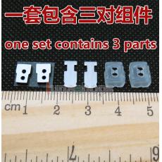 protection silica + iron patch + unit seal insulation cotton For Shure SE535 530 E5C Earphone DIY