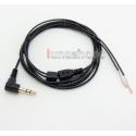 120cm 5n OFC Super Soft Black DIY Cable For Ultimate Westone Sennheiser earphone repair