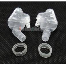 1 pair 10mm Sound Speaker Shell For  E2c Earphone Repair DIY Custom