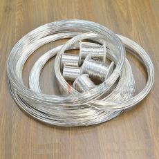100cm 99% Pure Silver Signal Wire Cable Dia 0.5mm For DIY Without Skin Many Dia for selection