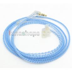3.5mm L Shape 5N OCC Hifi X color Earphone Cable For Sennheiser IE8 IE8i IE80 IE80s