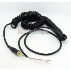 Replacement DJ Headphone Cable Cord Line With PLUG for Repairing Headphones