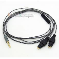 3.5mm 5N OFC Soft Cable With Mic For Sennheiser HD480 CL-II HD480 HD490 HD520 HD520 II HD530 HD540 HD540 HD560 II 