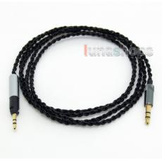 3.5mm 5N OFC Copper Cable For Sennheiser  HD7 HD8 MIX DJ HD595 Audio Technica ATH-M50x ATH-M40x