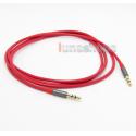 1.3m Red Metal 3.5mm Housing Cable For Philips Fidelio X1 UE6000 UE9000 UE4000 Headphone