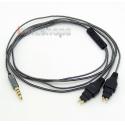 3.5mm 5N OFC Soft Cable With Mic For Sennheiser HD480 CL-II HD480 HD490 HD520 HD520 II HD530 HD540 HD540 HD560 II 