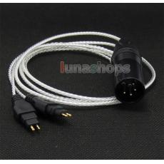 4pin XLR Male PCOCC + Silver Plated Cable for Sennheiser CL-II HD480 HD490 HD520 II HD530 HD540 HD560