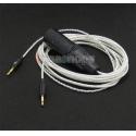 4Pin XLR PCOCC + Silver Plated Cable for sennheiser HD477 HD497 HD212 PRO EH250 EH350