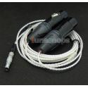 3pin XLR Female PCOCC + Silver Plated Cable for AKG K812 k872 Reference Headphone Headset