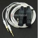 3pin XLR Female PCOCC + Silver Plated Cable for Sennheiser HD700 Headphone Headset