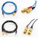 Super Soft OFC Cable For HiFiMan HE400 HE5 HE6 HE300 HE4 HE500 HE600 Headphone