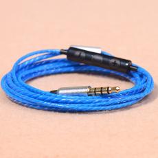 With Volume Remote Bulk Cable For DIY Custom Earphone cable Samsung HTC Seires