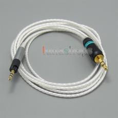 3.5mm 5N OCC + Silver Plated Copper Cable For Sennheiser HD7 HD8 MIX DJ HD595 Headphone