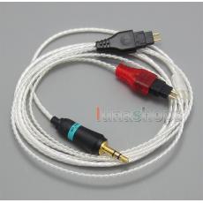 3.5mm 5N OCC + Silver Plated Headphone Cable For Sennheiser HD414 HD420 HD425 HD430 HD440 HD442 HD450 II SL