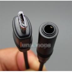 Micro USB 2.0 Male to 3.5mm Female 4 poles Converter Adapter Cable