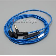 With Mic Remote Volume Hi-OFC Earphone Cable For For Sennheiser IE8 IE8i Iphone Android OS