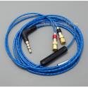 With Mic Remote Volume Cable For HiFiMan HE400 HE5 HE6 HE300 HE4 HE500 HE600 Headphone