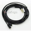 With Mic Remote Volume Earphone Cable  For M-Audio IE-20XB IE40 IE30 IE10 IEM In ear
