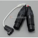 RSA/ALO Balanced to 3pins XLR Female Stereo Audio Adapter For SR71 SR71B RXMK3 SOLO