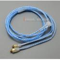 With Earphone Hook Silver Plated Cable For Pioneer DJE 1500 2000 Headphone
