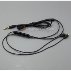 Mic Remote Volume Earphone Cable For Shure Se846 se535 se425 se315 se215 (Iphone Ipad Itouch) 