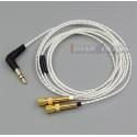 Lightweight Silver Plated OCC Cable For HiFiMan HE400 HE5 HE6 HE300 HE4 HE500 HE600 Headphone