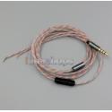 Semi-Finished Earphone Repair Custom DIY Cable For Shure Westone V-moda etc + Remote Mic