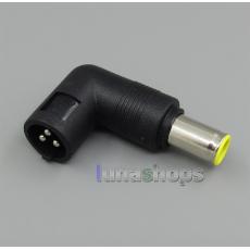 90 Degree L Shape DC Power Plug 7.9*5.4mm Male To 3pins Adapter Converter ThinkPad IBM 20v