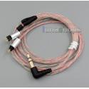 5N OFC Soft Clear Skin Earphone Cable For  Westone W4r JH Audio 0.78mm pins   
