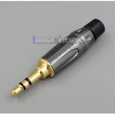 1pcs KS3PC-AU 3.5mm Stereo Plug Adapter For Repair DIY Custom Audio Speaker cable