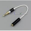 4pin 3.5mm Female Silver Plated TRRS Re-Zero Balanced To 3pin Male Cable For Hifiman HM901 HM802 Headphone Amplifier
