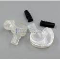 Repair Parts In Ear Hifi Earphone Shell Housing For 10mm DIY Custom Speakers use MMCX Adapter