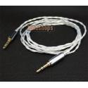 99.997% Pure Silver Plated Wire 3.5mm Male to Male Upgrade cable for 