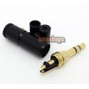 3.5mm Stereo Male Plug Audio Cable Connector DIY Solder adapter 