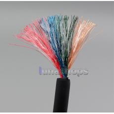 120cm Diameter 3.6mm 45*0.04mm 4N OCC Copper Stereo Earphone DIY Bulk Cable + TPE Insulating Layer  