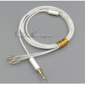 7N OCC Silver Plated Headphone Cable For Sennheiser HD25sp HD265 HD535 HD222 HD224 HD230 HD250 Lin