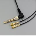 6.5mm 3.5mm Plugs Headphone Earphone Cable For HiFiMan HE400 HE5 HE6 HE300 HE4 HE500 HE600