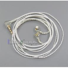 JYL Silver Plated + OCC Series With Earphone Hook Cable For ue18 11pro 10pro 7pro Custom In ear 