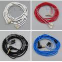JYL OCC Series With Earphone Hook Cable For Ultimate Ears UE TF10 SF3 SF5 5EB 5pro TripleFi 15vm TF15