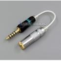 4.4mm Earphone cable for Sony PHA-2A TA-ZH1ES NW-WM1Z NW-WM1A AMP Player To 3.5mm 3 poles Female Converter Adapter