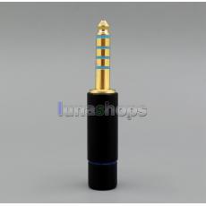 Black Blue Ring 4.4mm Headphone Earphone Adapter For Sony PHA-2A TA-ZH1ES NW-WM1Z NW-WM1A AMP Player